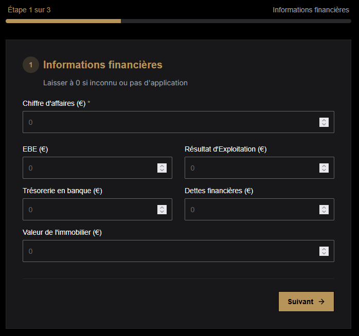 Preview outil valorisation entreprise