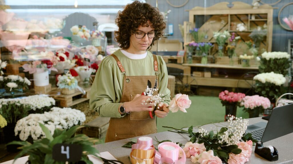 Valorisation Fleuriste St Valentin