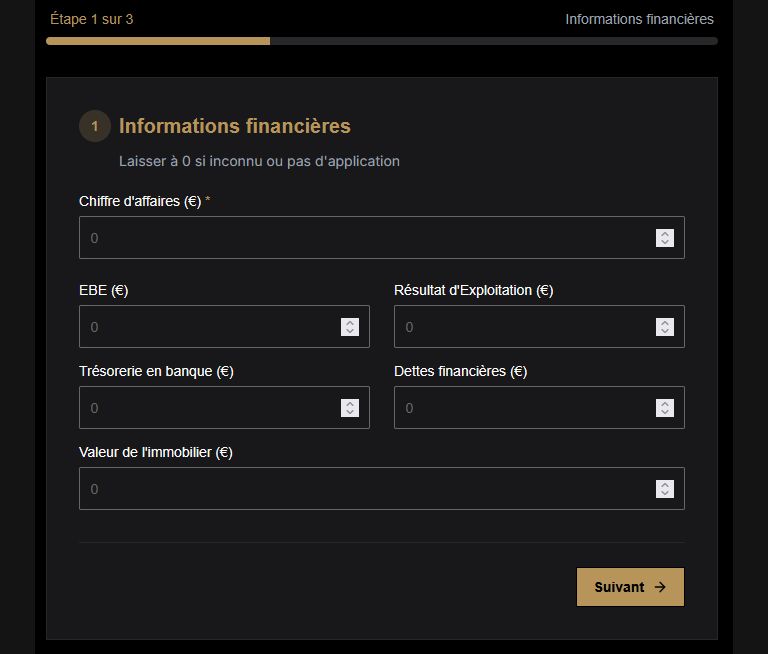 Preview outil valorisation entreprise